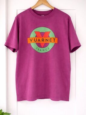 Vuarnet France Graphic T-Shirt โ Purple | Size XL
